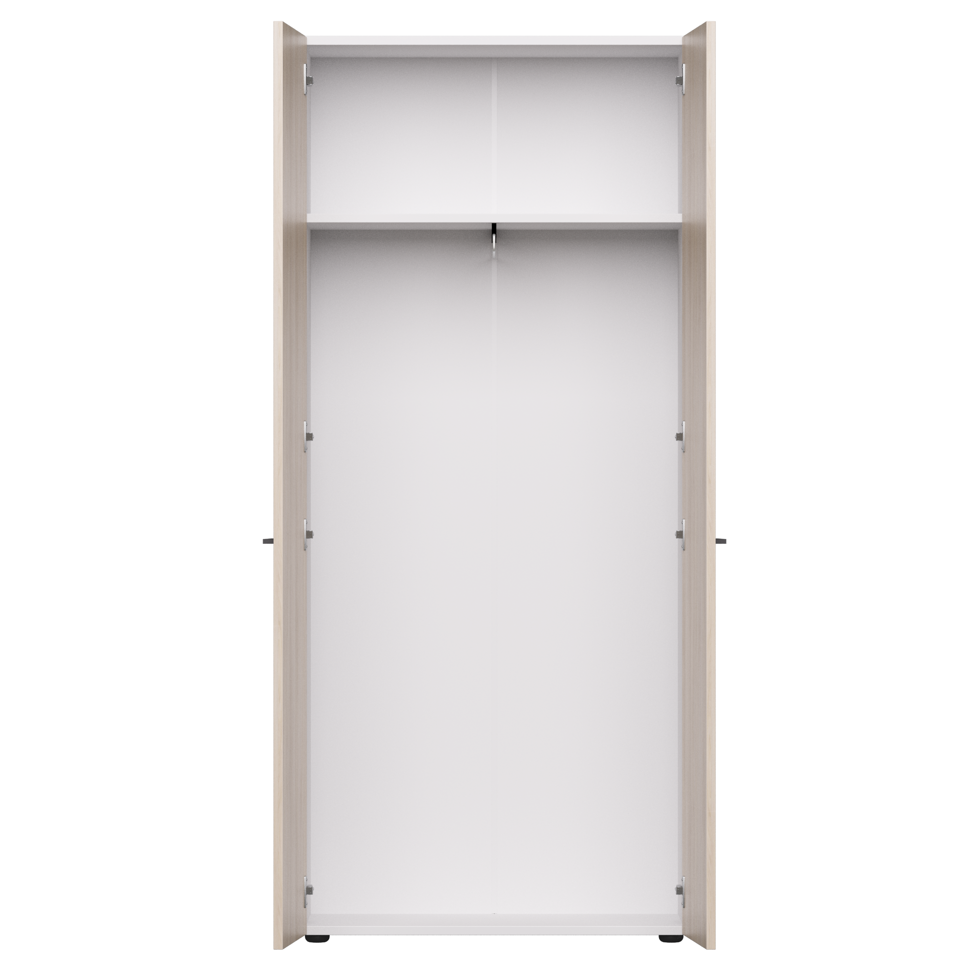 Гардероб Everprof EVO (ЭВО) 800х383x1835 Белый/Дуб Соната