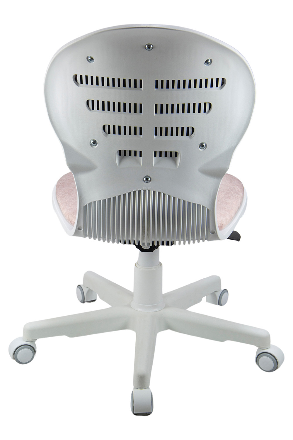 Кресло 1139 FW PL White велюр Bliss 08 розовый