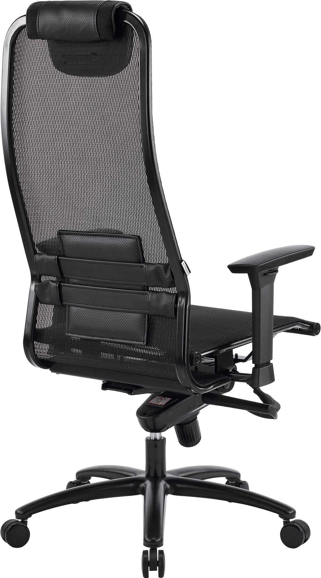 Кресло Everprof Deco Black Lux (Дэко Блэк Люкс) Сетка Черный