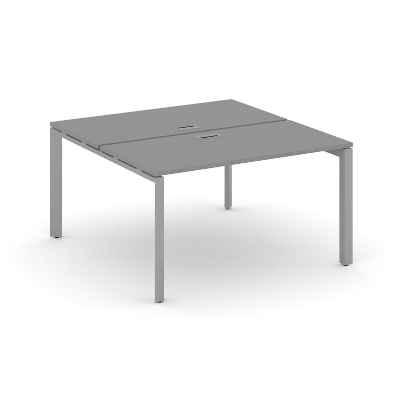 Стайл Проджект Рабочая станция двухсторонняя SN-59P.DRS-014 Серый Пепел/Металл Серый/Заглушка Пласти