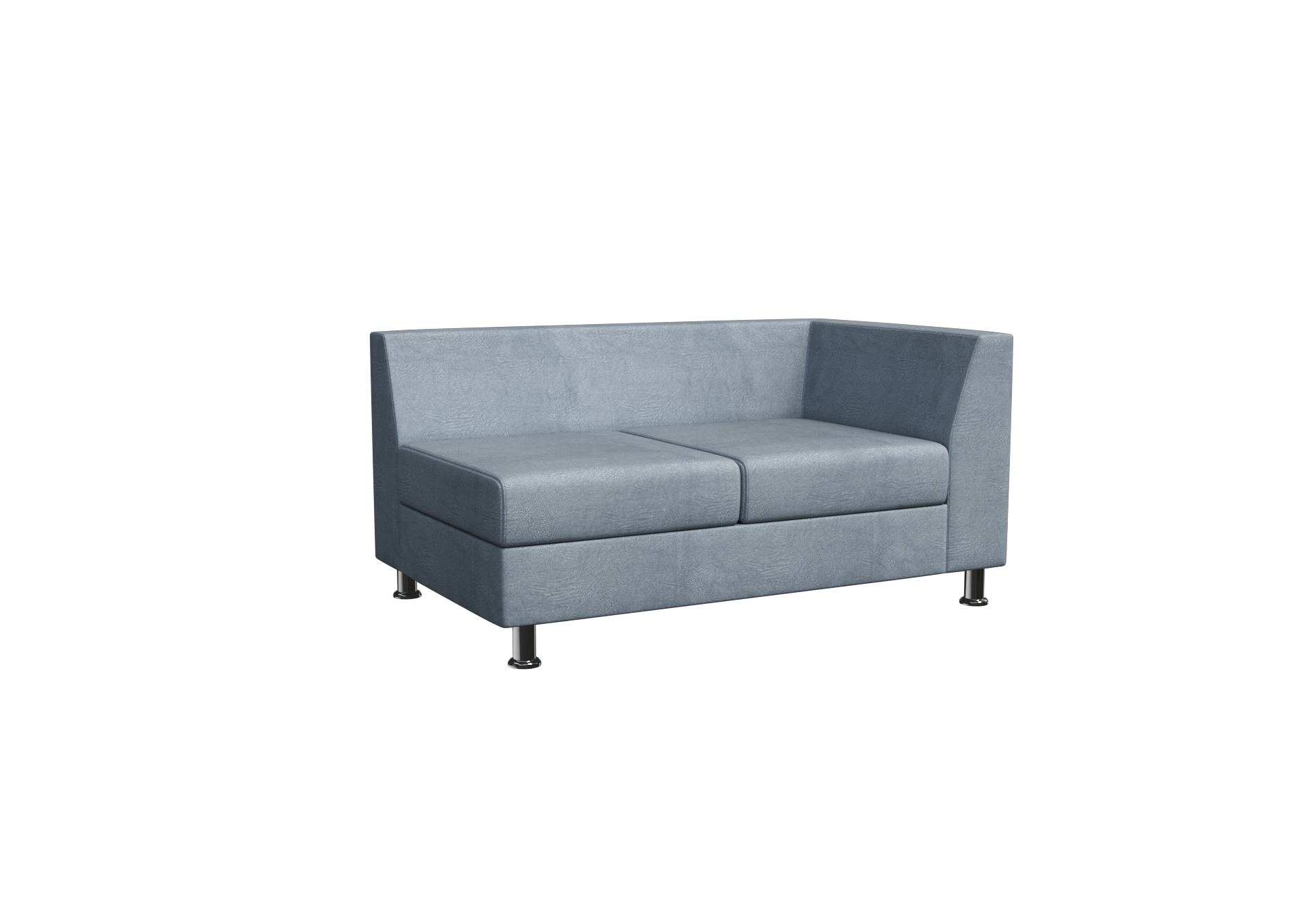 Prime Секция с подлокотником двухместная левая PR.SP-2 (L) Enzo 994 1300х770х720