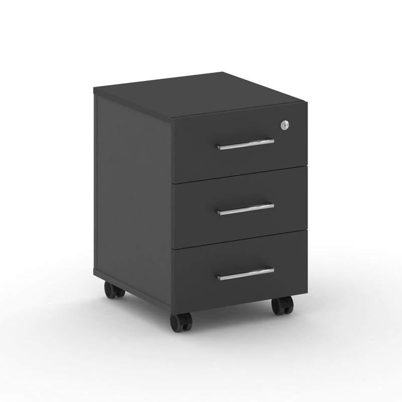 Кросс Тумба мобильная CRF.TM-2 Черный F/Базальт UM 420*460*587