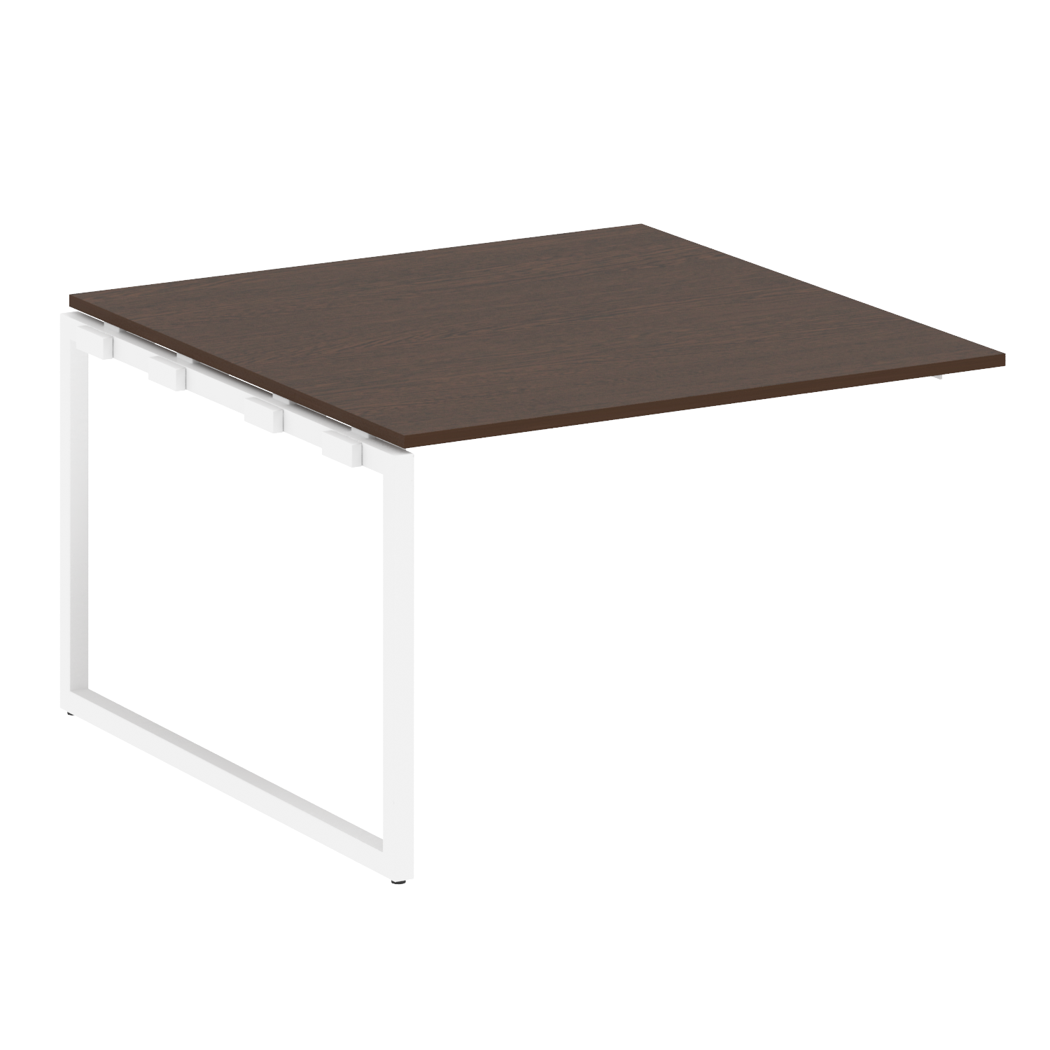 Метал Систем Куатро Проходной элемент перег. стола на О-образном м/к 40БО.ППРГ-2 Венге Цаво/Металл Б