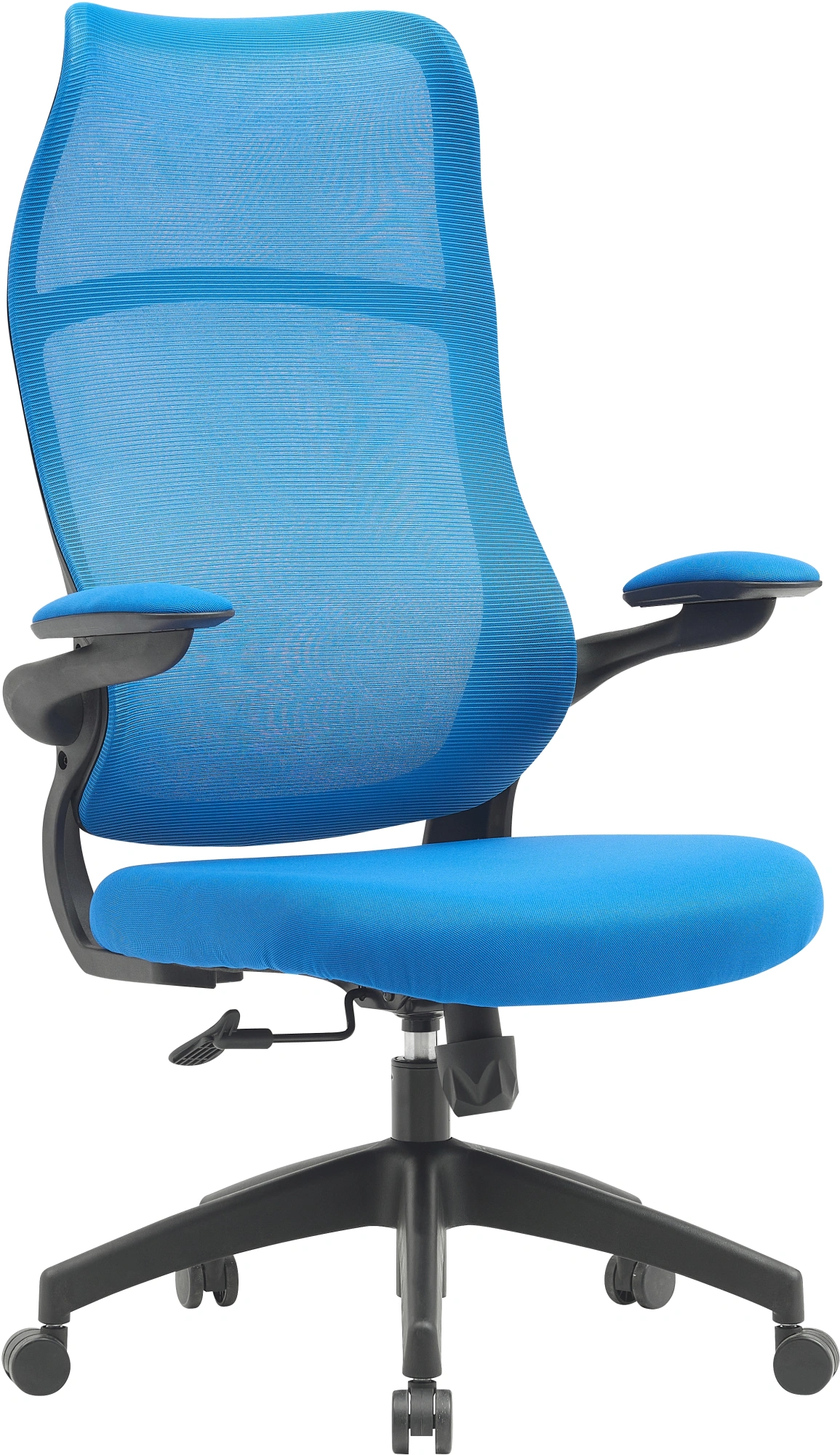 <p>Кресло CS-MC505-BL обладает высокой, изогнутой спинкой из сетчатого материала. Форма спинки обеспечит комфортную поддержку спины на протяжении всего рабочего дня, а сетка позволит креслу «дышать». Черный пластиковый каркас подчёркивает контрастную обив