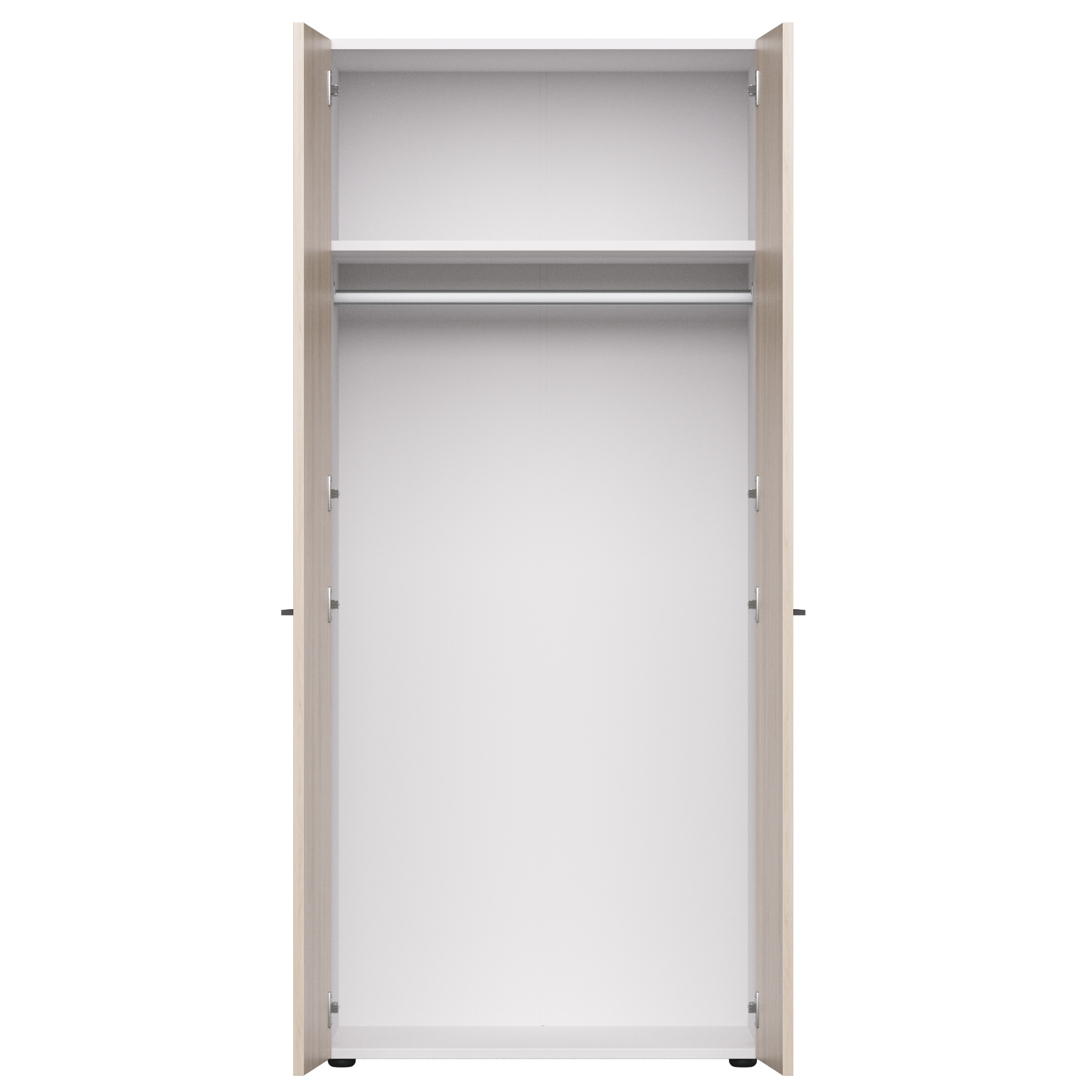 Гардероб глубокий Everprof EVO (ЭВО) 800х602x1835 Белый/Дуб Соната