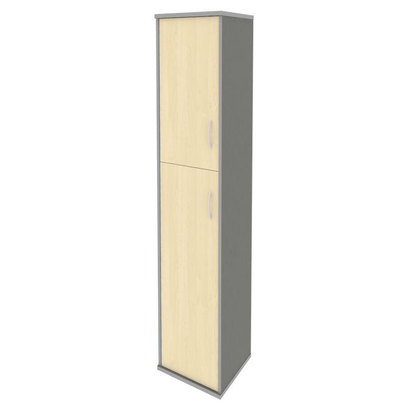 Рива Шкаф высокий узкий левый А.СУ-1.8 (L) Клен Металлик NEW 404*365*1980