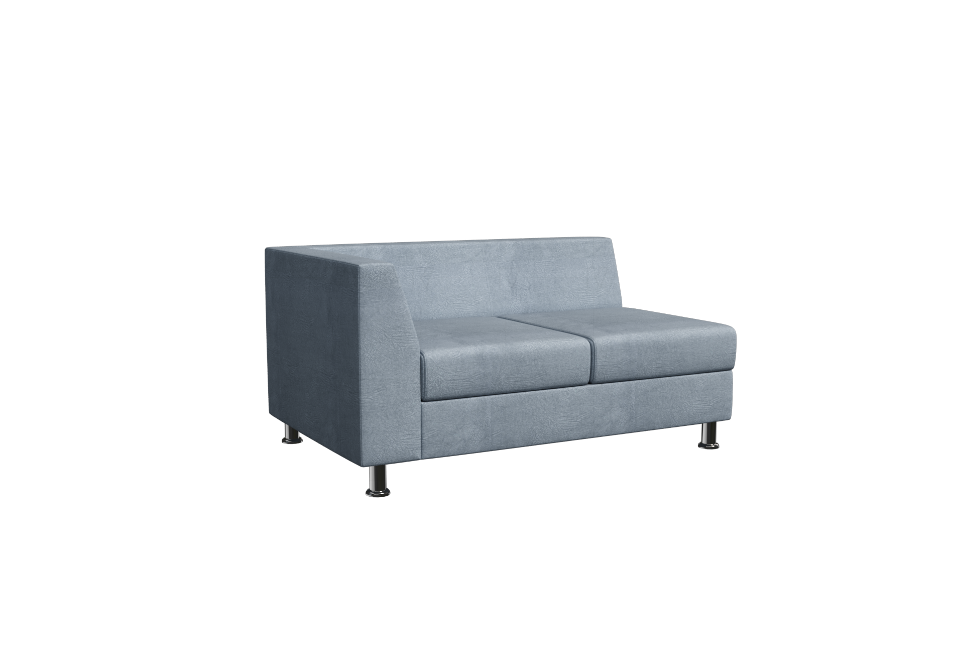 Prime Секция с подлокотником двухместная правая PR.SP-2 (R) Enzo 994 1300х770х720