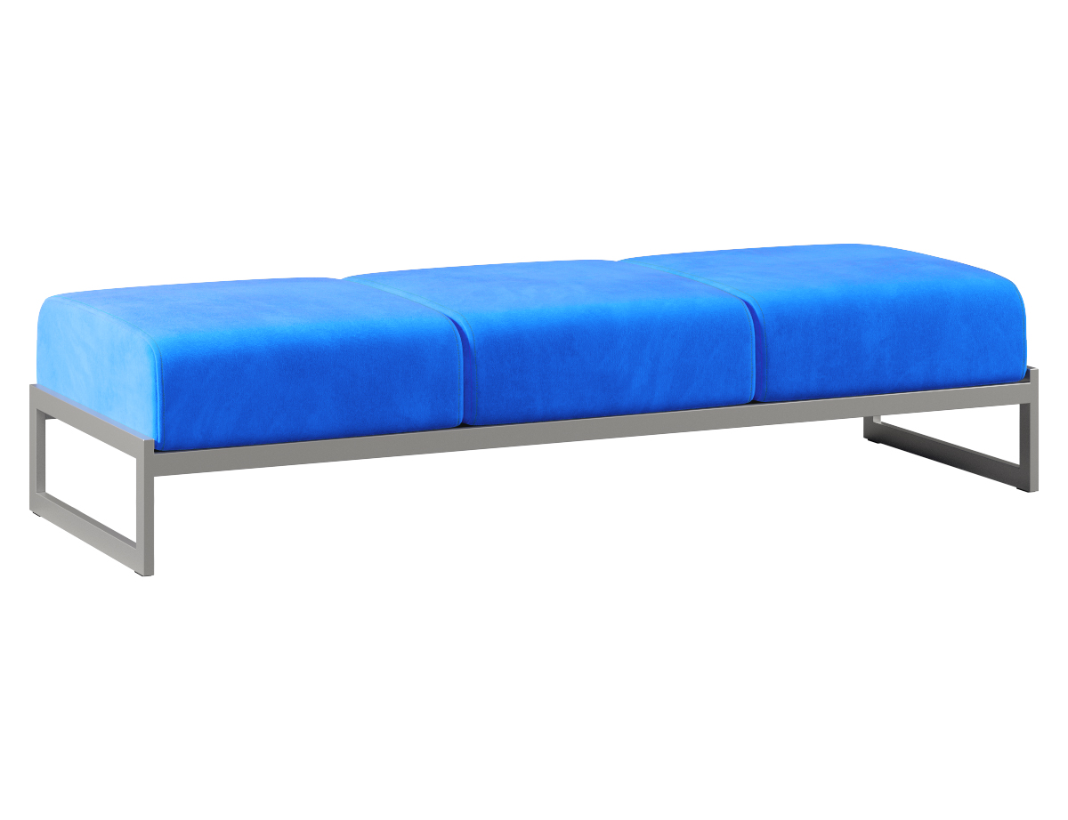 Пуф трехместный Smart SM-PF.03 Velutto 45