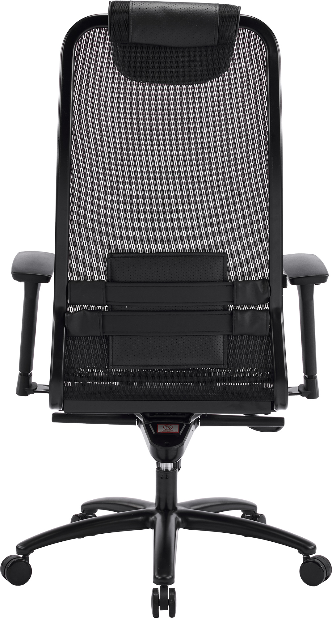 Кресло Everprof Deco Black Lux (Дэко Блэк Люкс) Сетка Черный