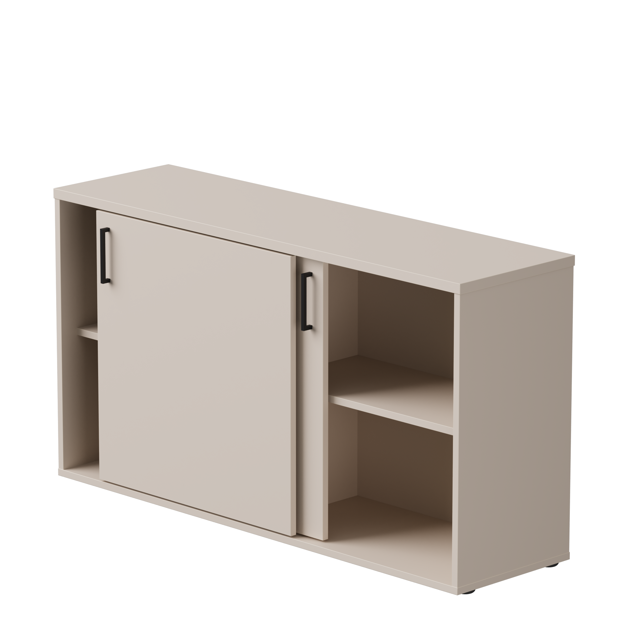 Шкаф-купе низкий Everprof EVO (ЭВО) 1374х385х755 Кашемир