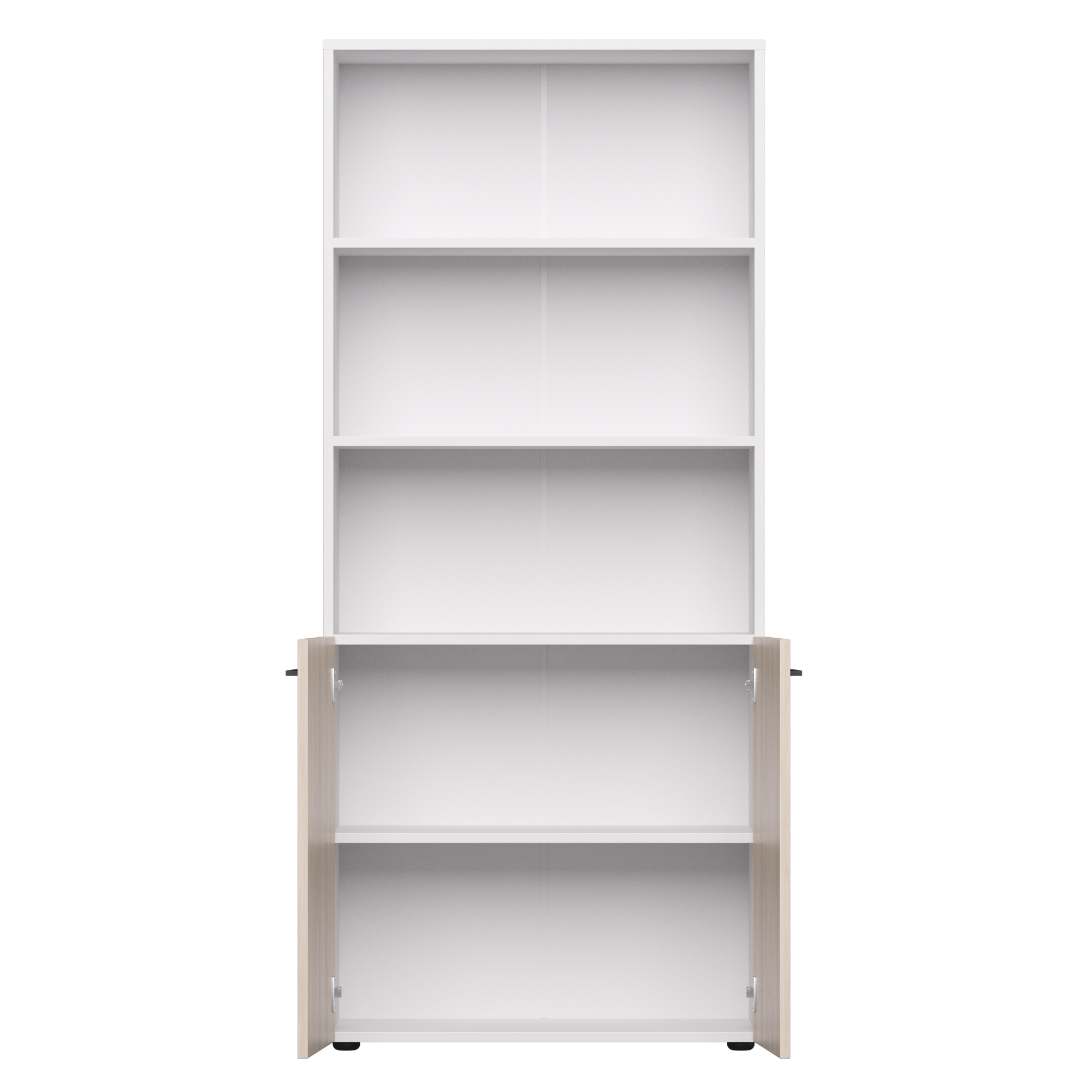 Шкаф полузакрытый Everprof EVO (ЭВО) 800х383x1835 Белый/Дуб Соната