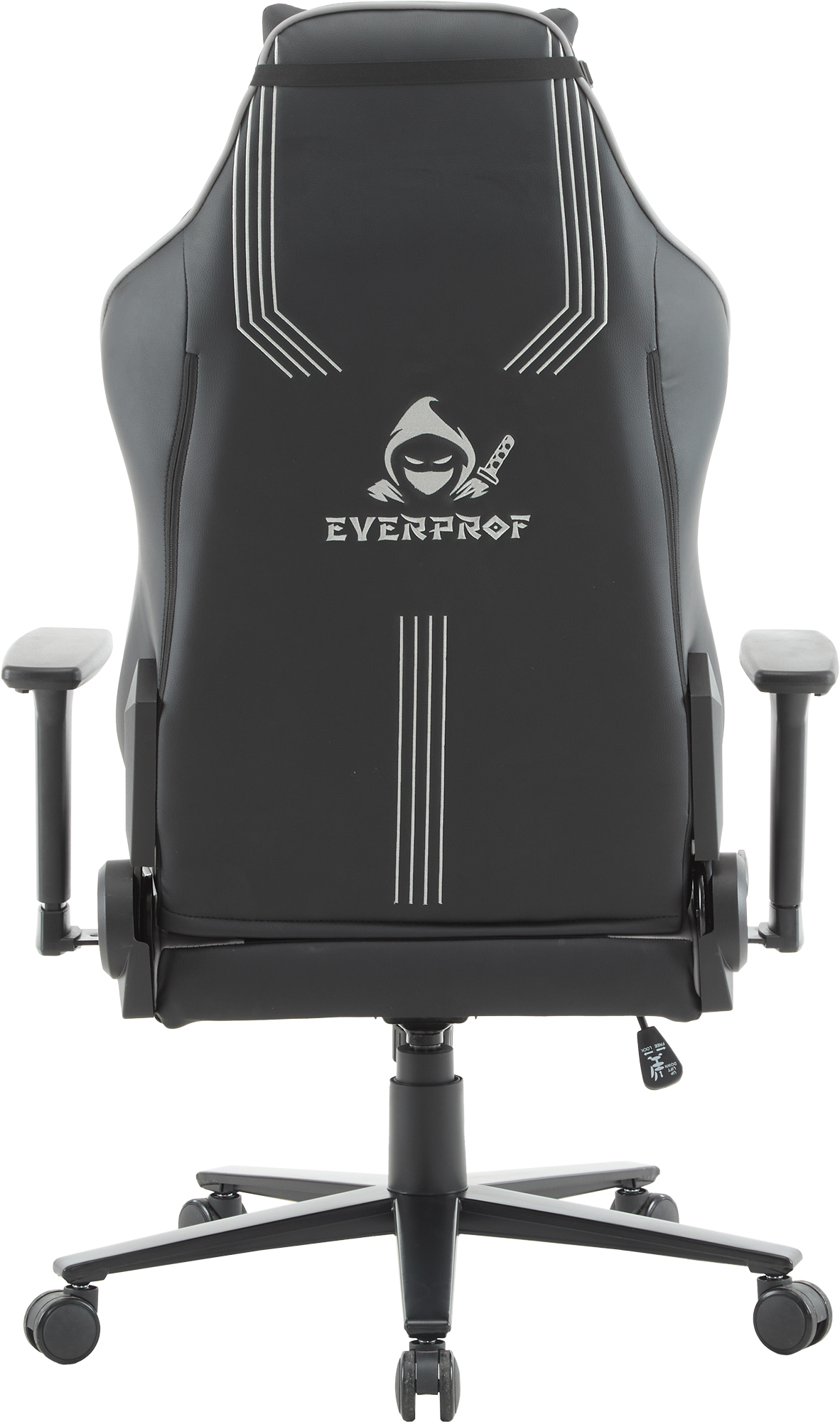 Геймерское кресло Everprof Rapid (Рапид) Экокожа Серый
