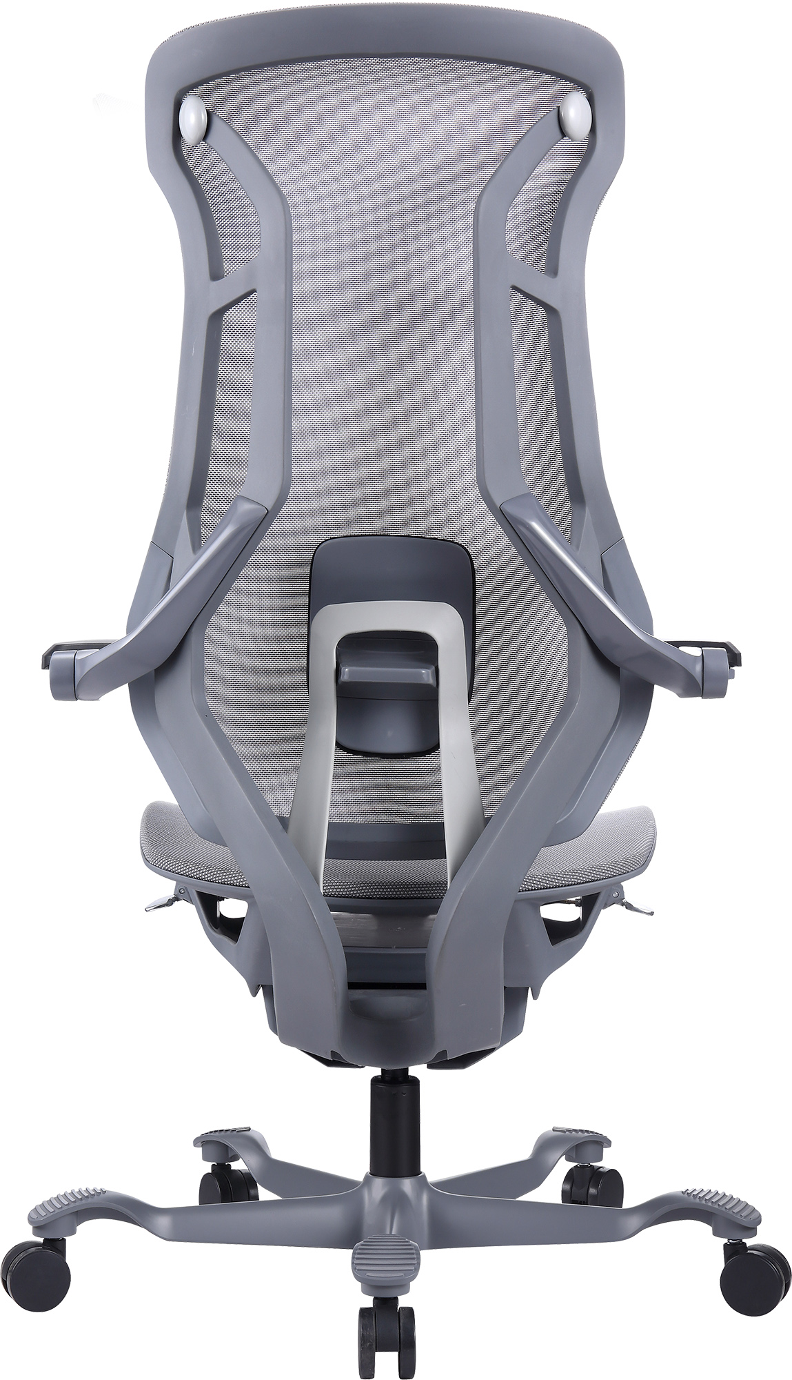Эргономичное кресло Everprof Atom Grey (Атом Грэй) Сетка Серый