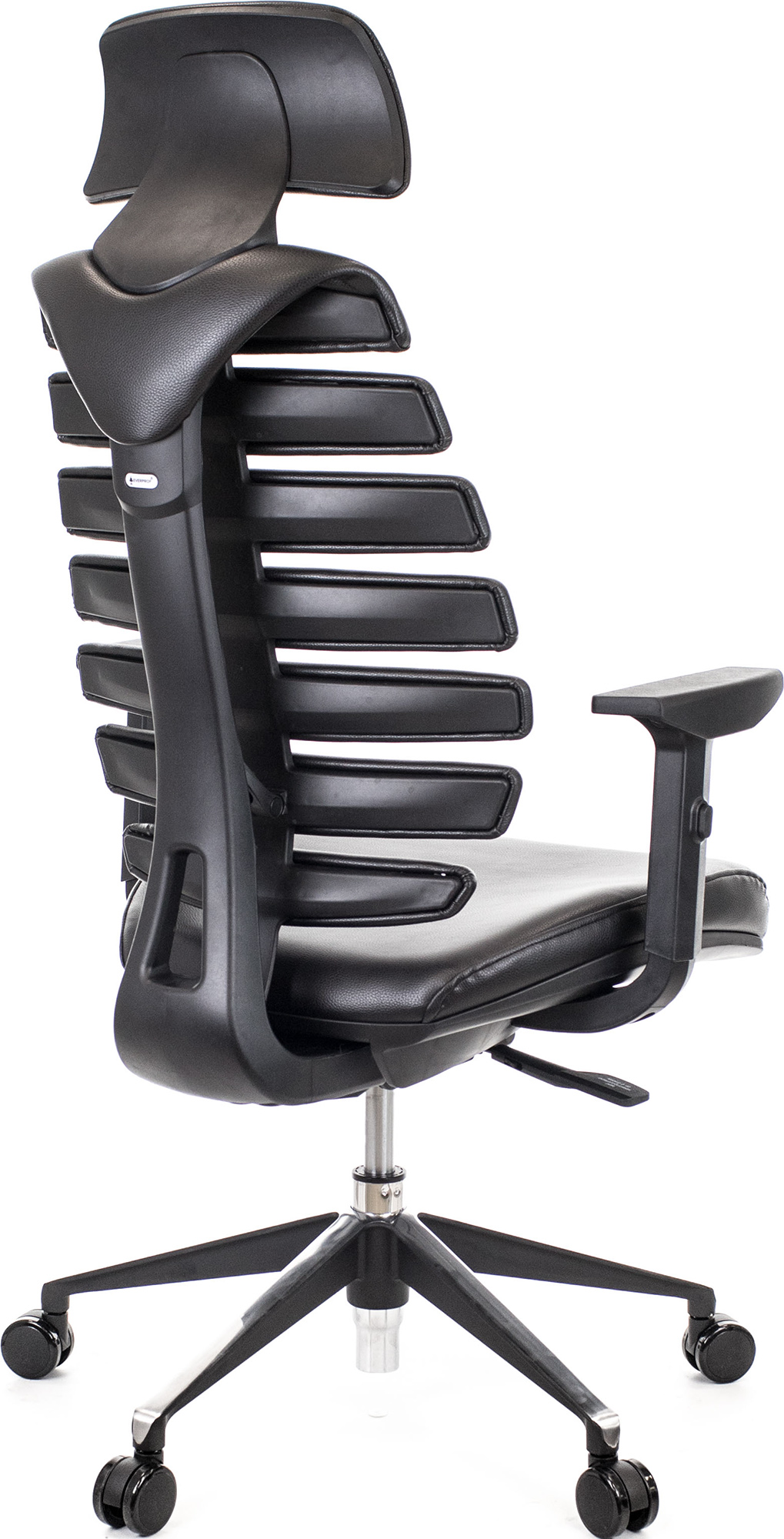 Кресло Everprof Ergo Black (Эрго Блэк) Экокожа Черный