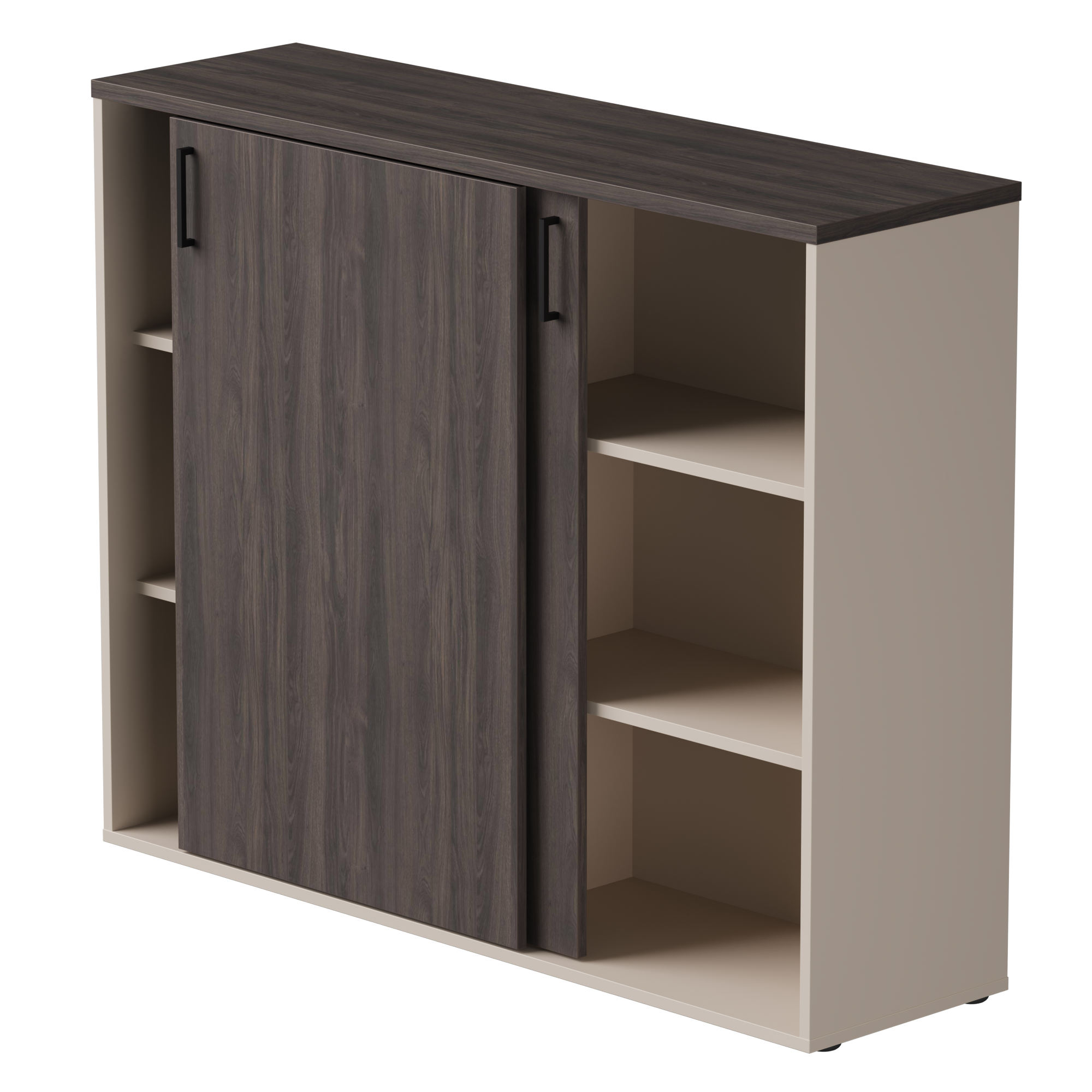 Шкаф-купе средний Everprof EVO (ЭВО) 1374х385x1115 Кашемир/Дуб Пасадена
