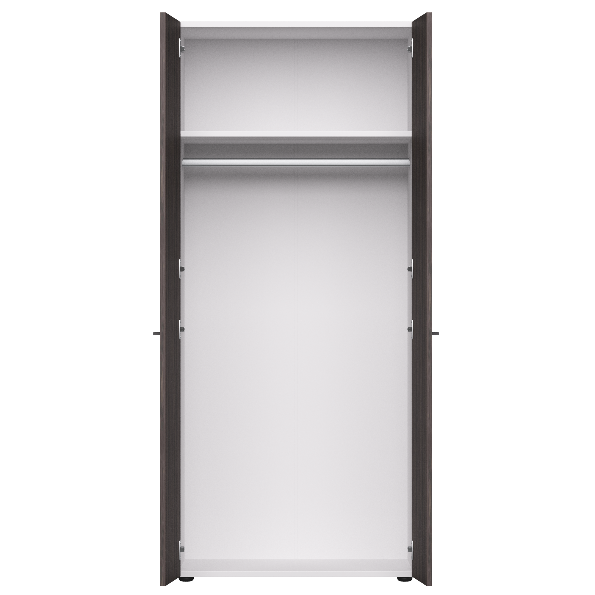 Гардероб глубокий Everprof EVO (ЭВО) 800х602x1835 Белый/Дуб Пасадена