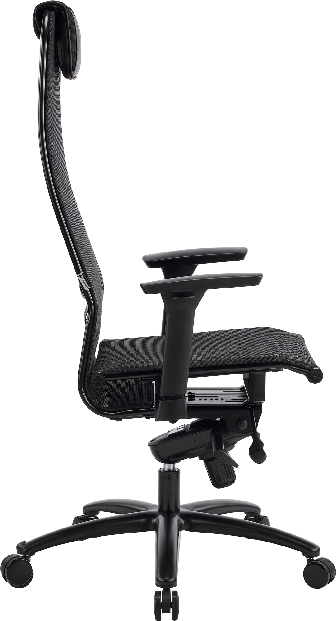 Кресло Everprof Deco Black Lux (Дэко Блэк Люкс) Сетка Черный