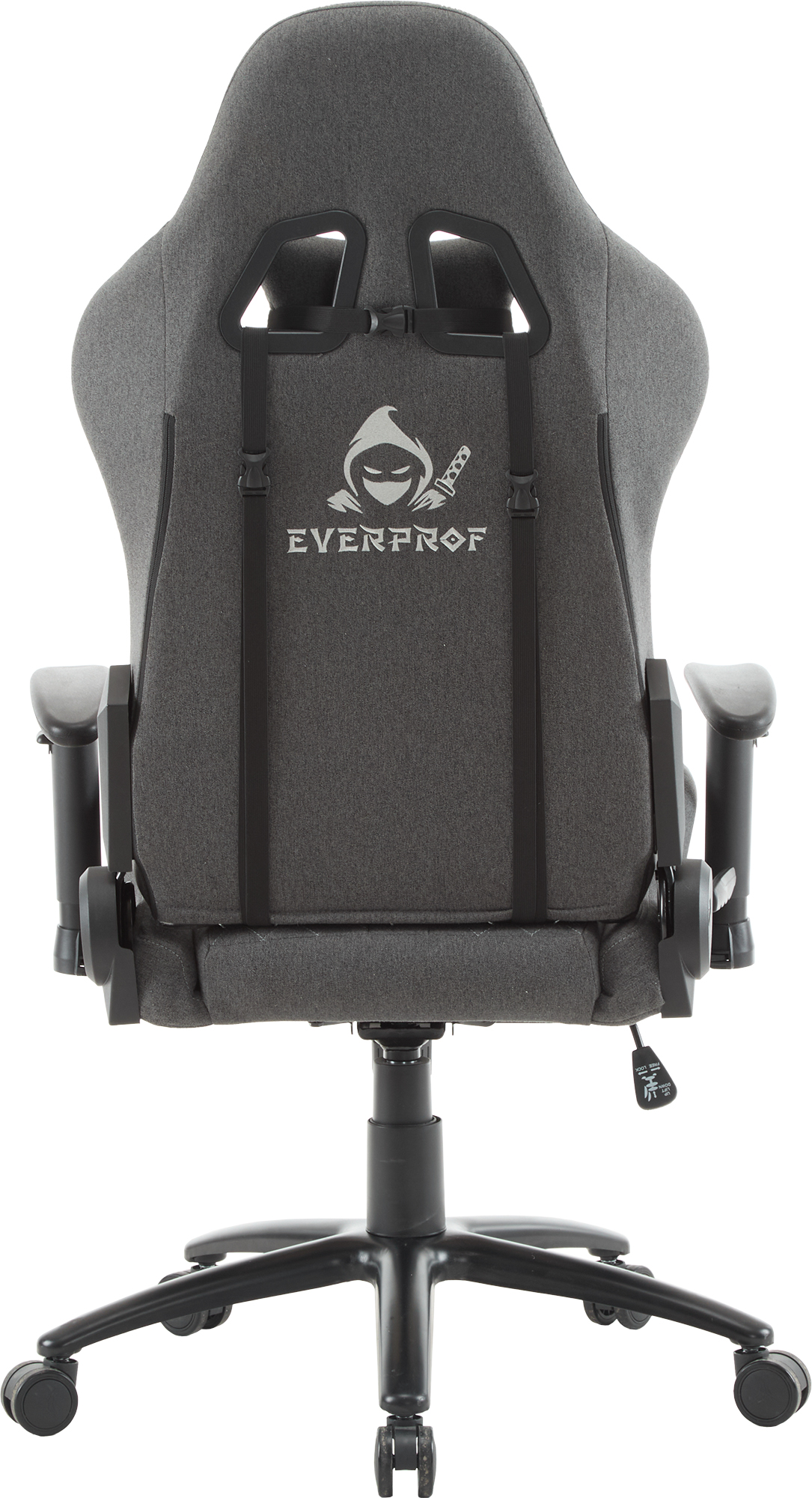 Геймерское кресло Everprof Ghost (Гоуст) Ткань Серый