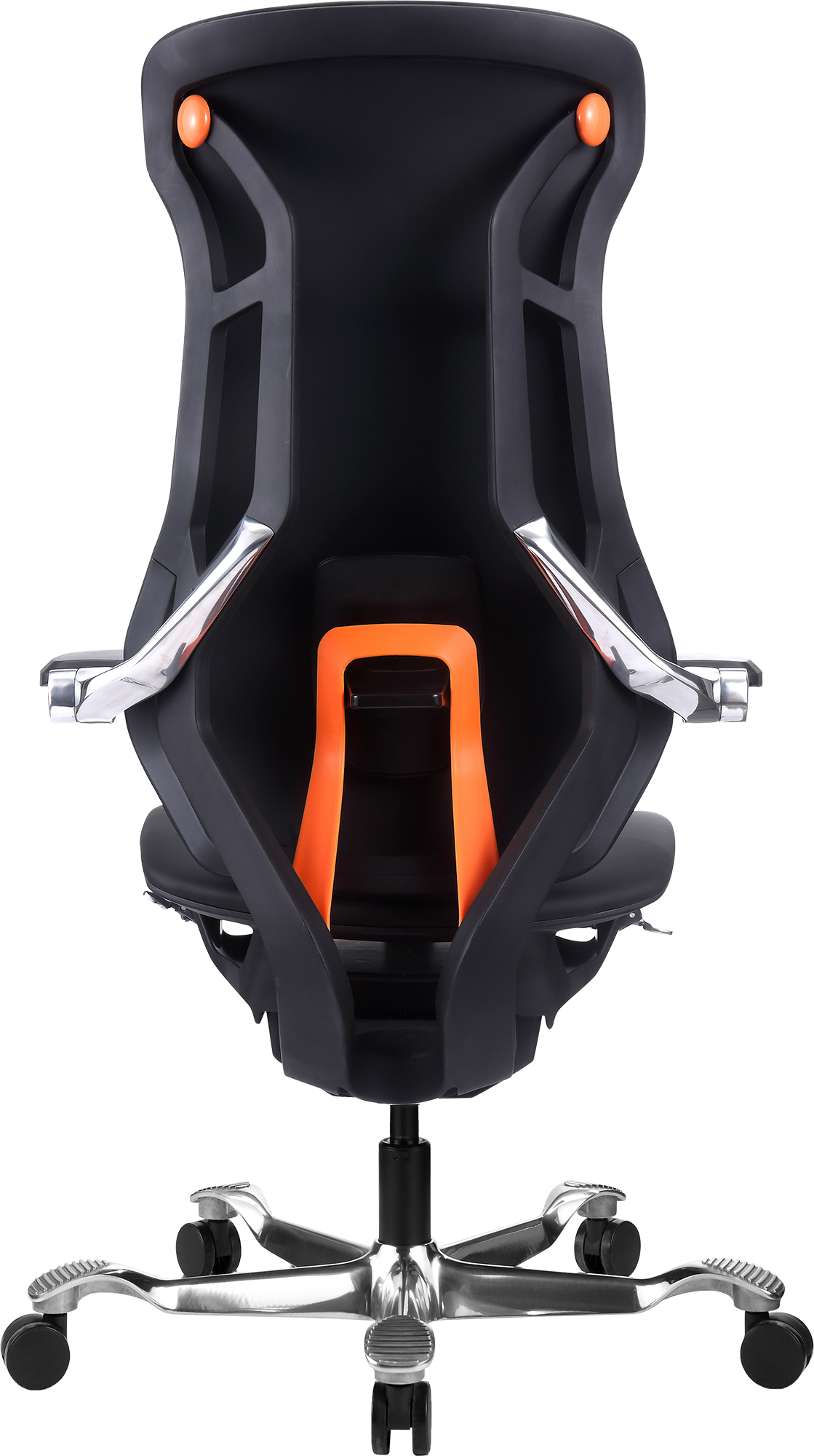 Эргономичное кресло Everprof Atom Black (Атом Блэк) Экокожа Черный
