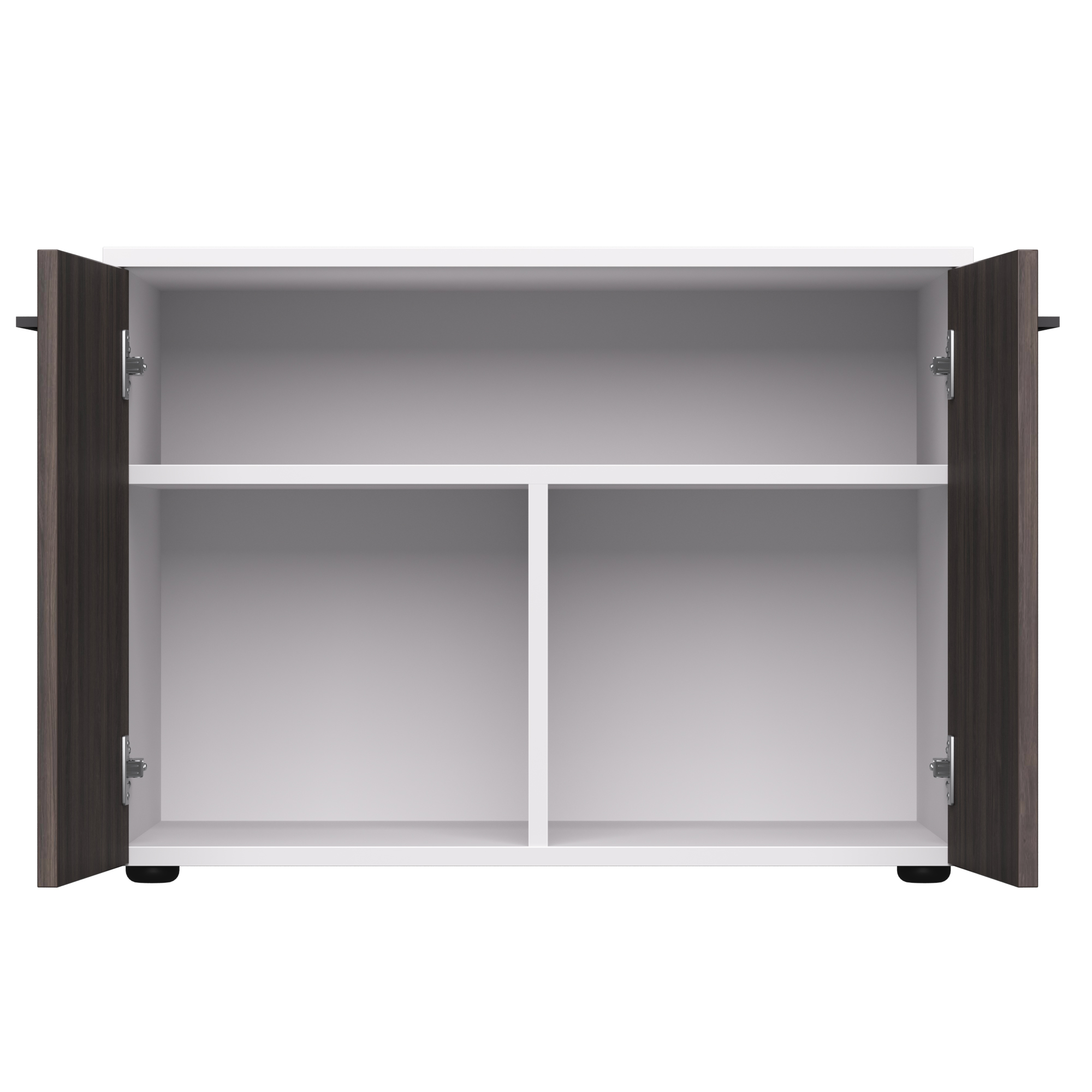 Тумба для оргтехники Everprof EVO (ЭВО) 800х604x588 Белый/Дуб Пасадена